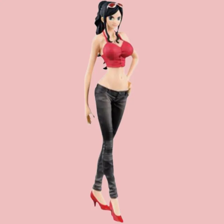BANPRESTO Nico Robin Glass Factory Jeans Freak Vol. 3 One Piece Nico Robin Bonus Gifts Medium-2