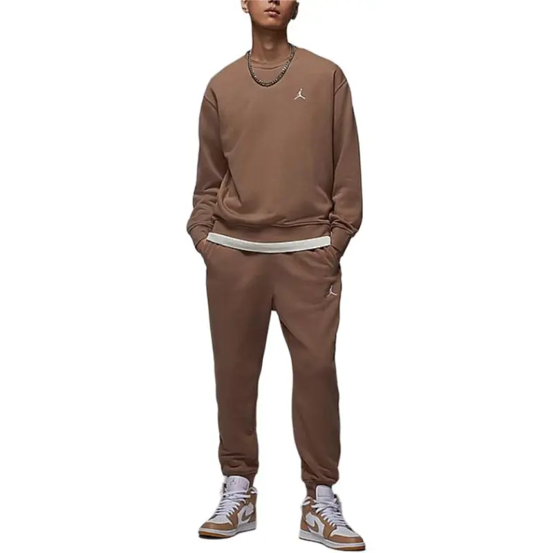 Jordan Sweatshirts Men Brown-4