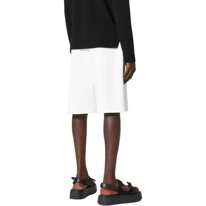 Valentino Casual Shorts Men White-3