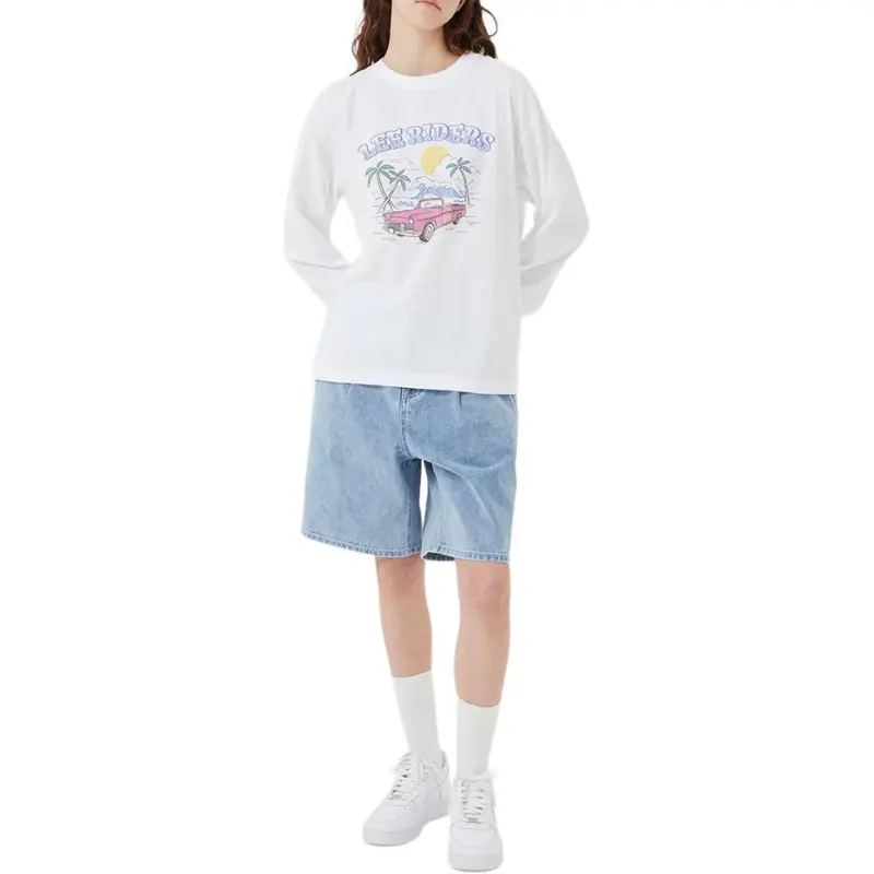 Lee T Shirts Women's White-2