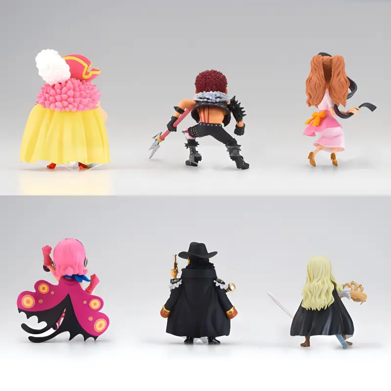 BANPRESTO One Piece Character WCF One Piece WT100 Commemoration Illustrated By Eiichiro Oda Chibi Figures-3