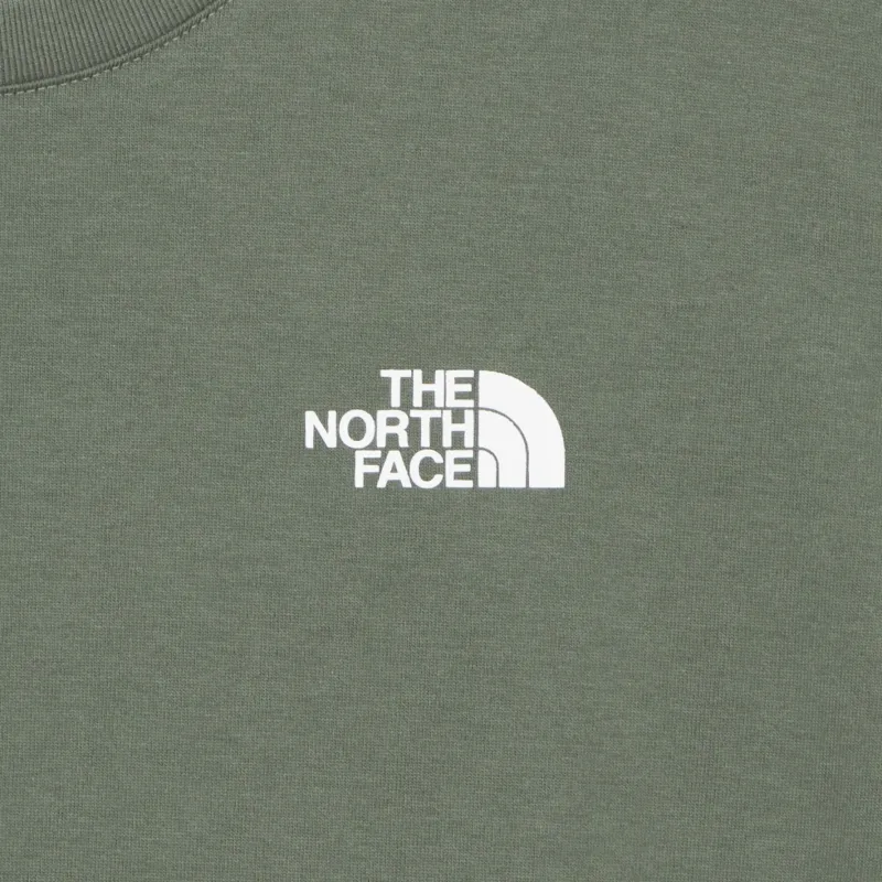 THE NORTH FACE Short Sleeved Dress Women's Green-1