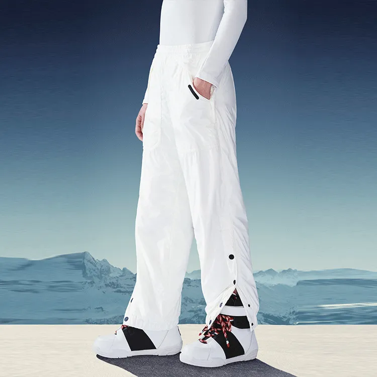 Moncler Casual Pants Women's Snow White-3