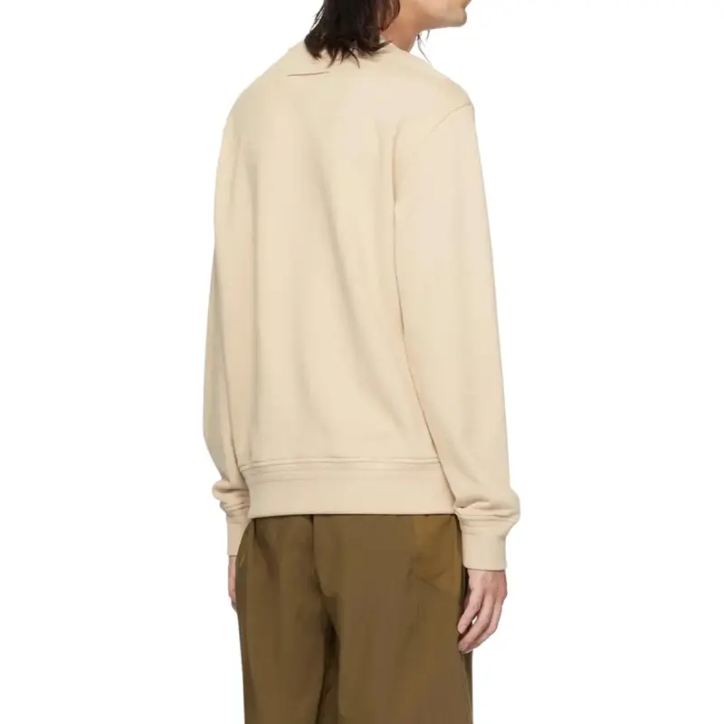 Ermenegildo Zegna Logo Prrinted Crewneck Sweatshirt-3