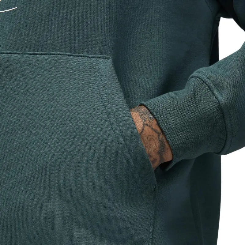 Jordan Essentials Fleece Hoodie Sweatshirt Men's Oxidized Green-4