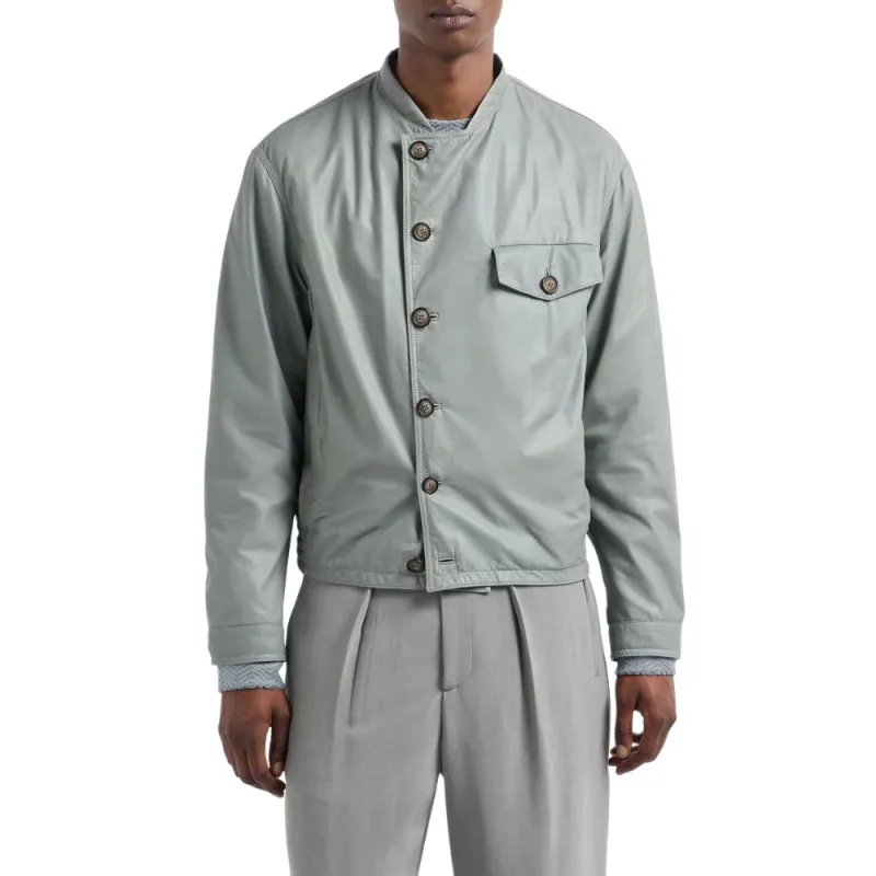 GIORGIO ARMANI Glove quality Nappa leather Blouson-1