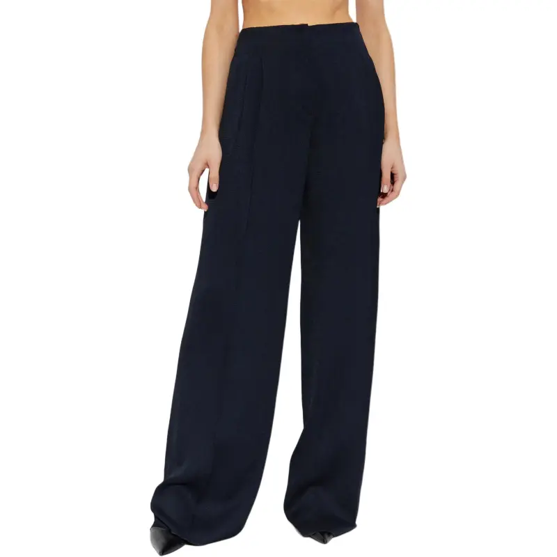 EMPORIO ARMANI Pleat detail Palazzo Pants-1