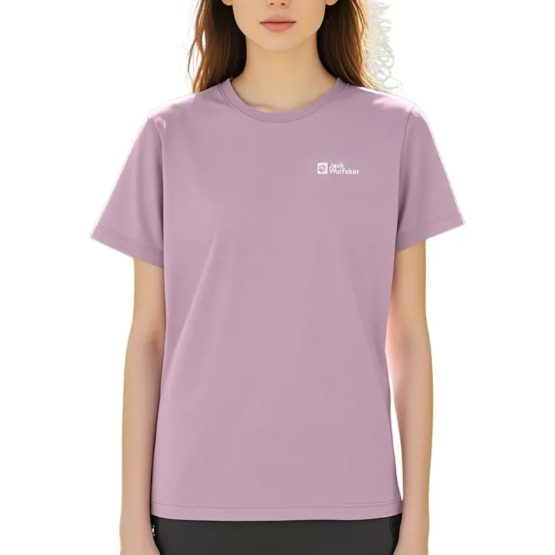 Jack Wolfskin T Shirt Women's Midnight Dark Blue-8