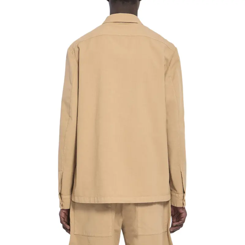 Barena Long Sleeved Buttoned Overshirt-1