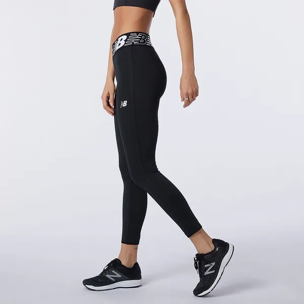 New Balance Relentless Knitted Sports Pants Women's Black-3