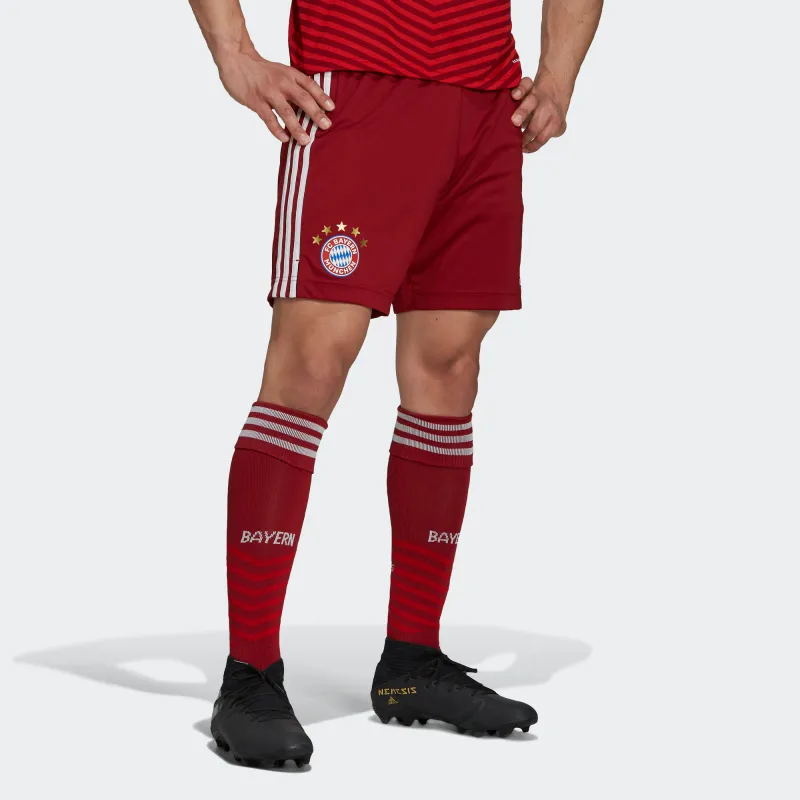 Adidas Bayern Munich Soccer Bottoms Men Red-1
