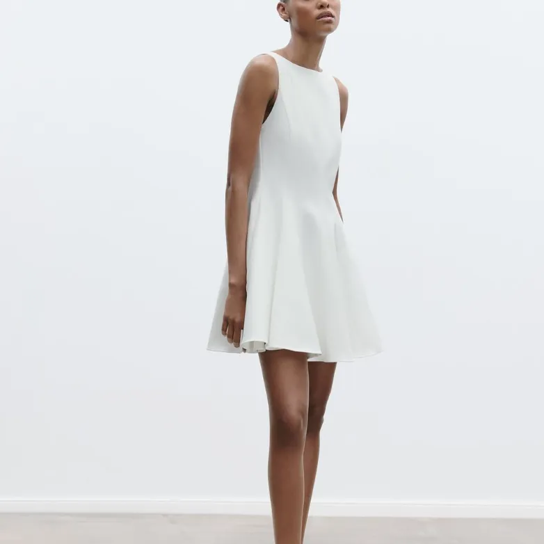 ZARA SS25 Sleeveless Dress Women's White-4
