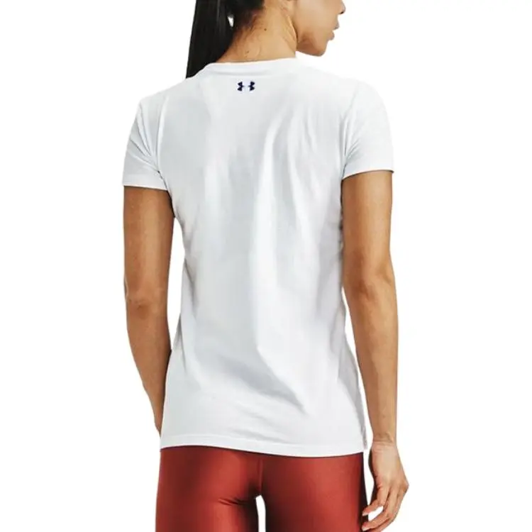 Under Armour T Shirt Women's White-3