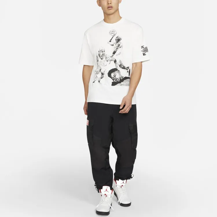 OFF WHITE X Jordan Mj T Shirt Asia Sizing-4