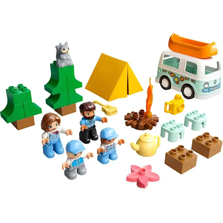 LEGO Dabao Collection, Family Camping Stroller Adventure Building Blocks 0 300pcs 10946-1