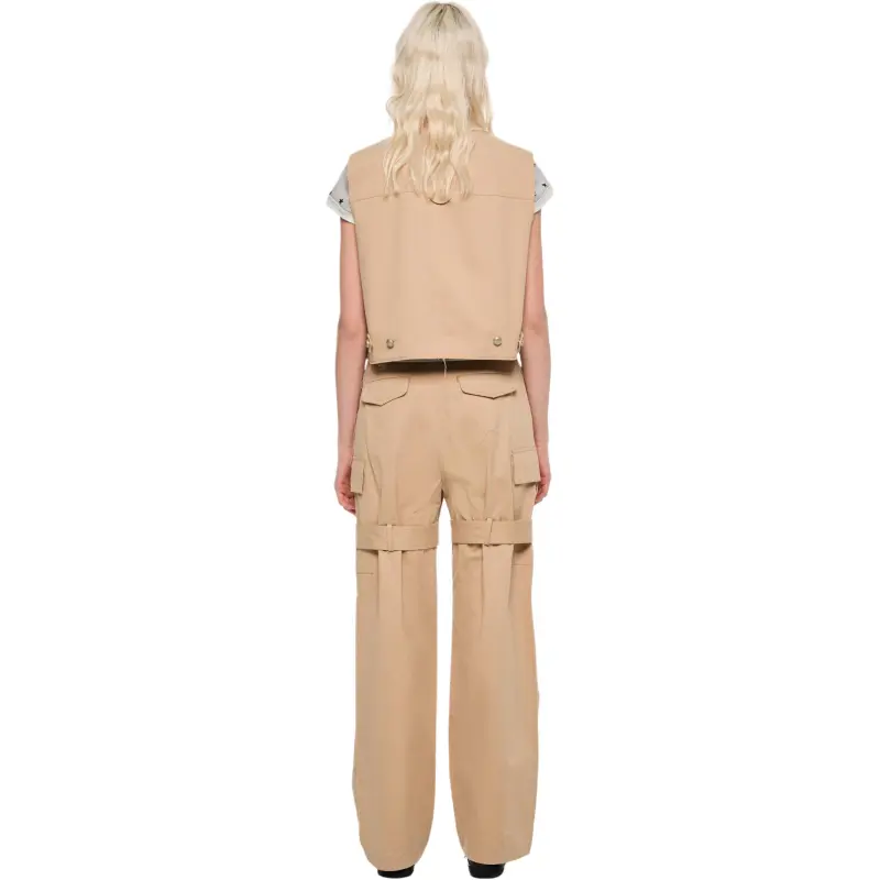 Alexia Sandra Vests Women's Khaki-2