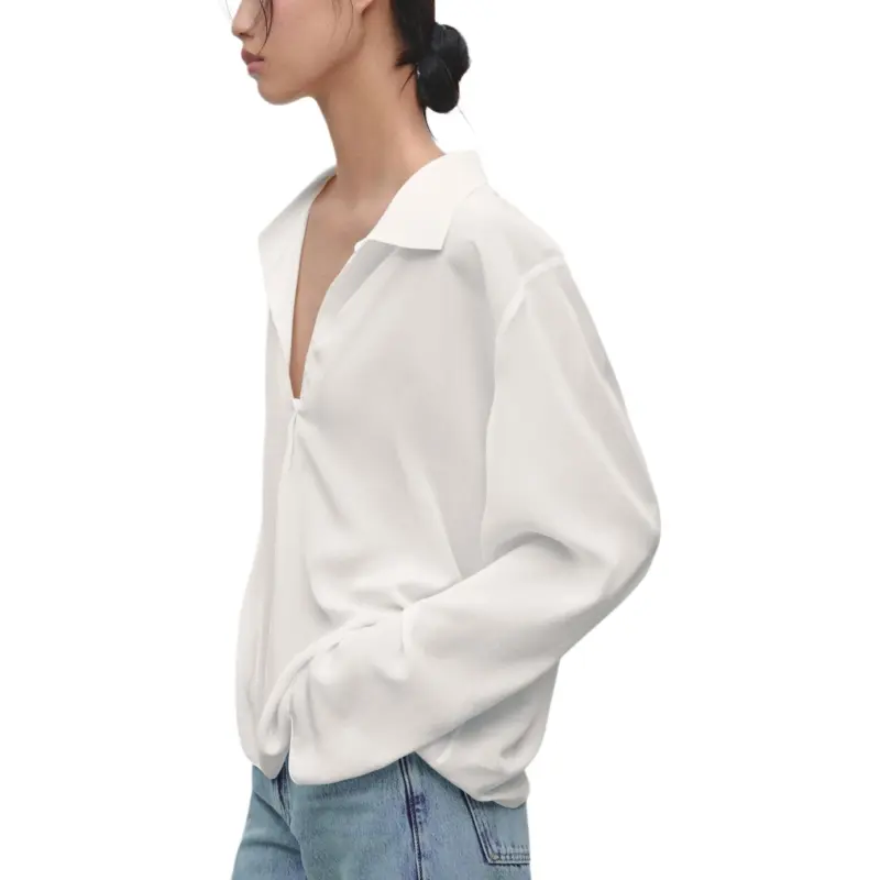 Massimo Dutti Shirt Women's White-3