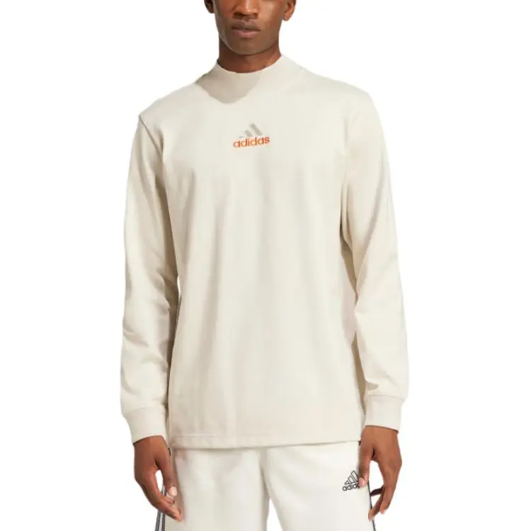 Adidas Long Sleeve Mock Neck Q1 Long Sleeve Top-2