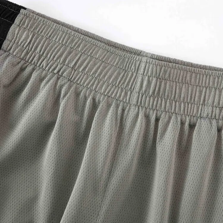 PUMA SHOTSHORT Basketball Shorts Men's Light Gray Black-3