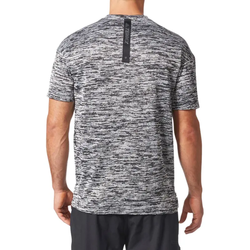 Adidas Terre T Shirt Men's Gray-3