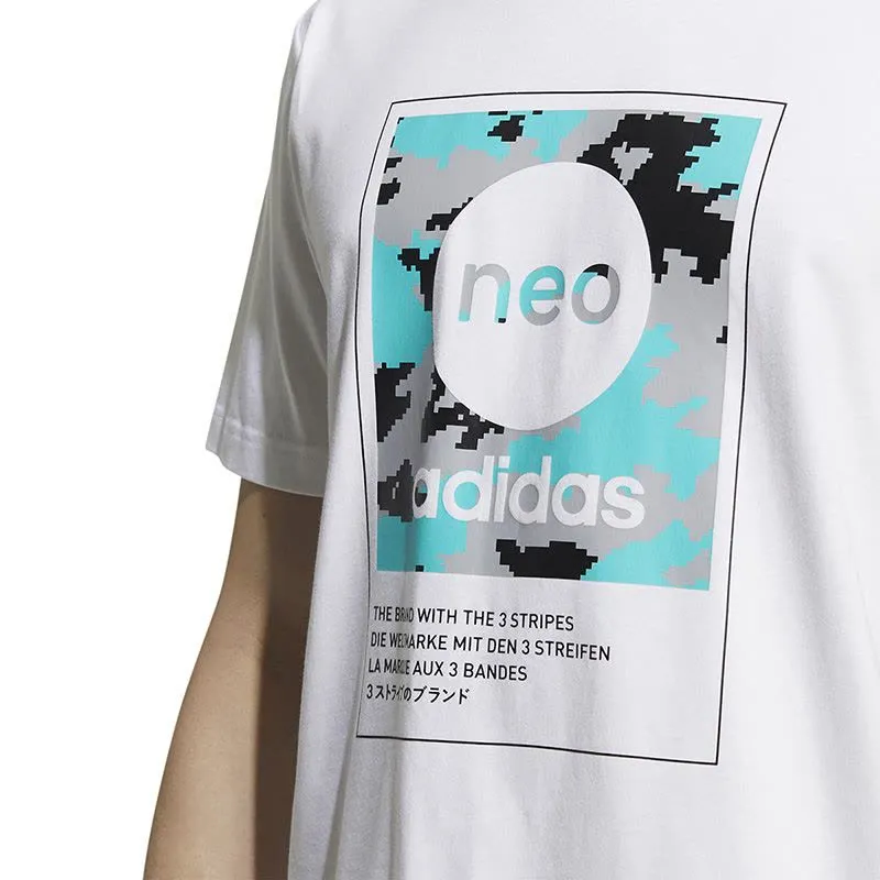 Adidas Neo T Shirts Men White-3
