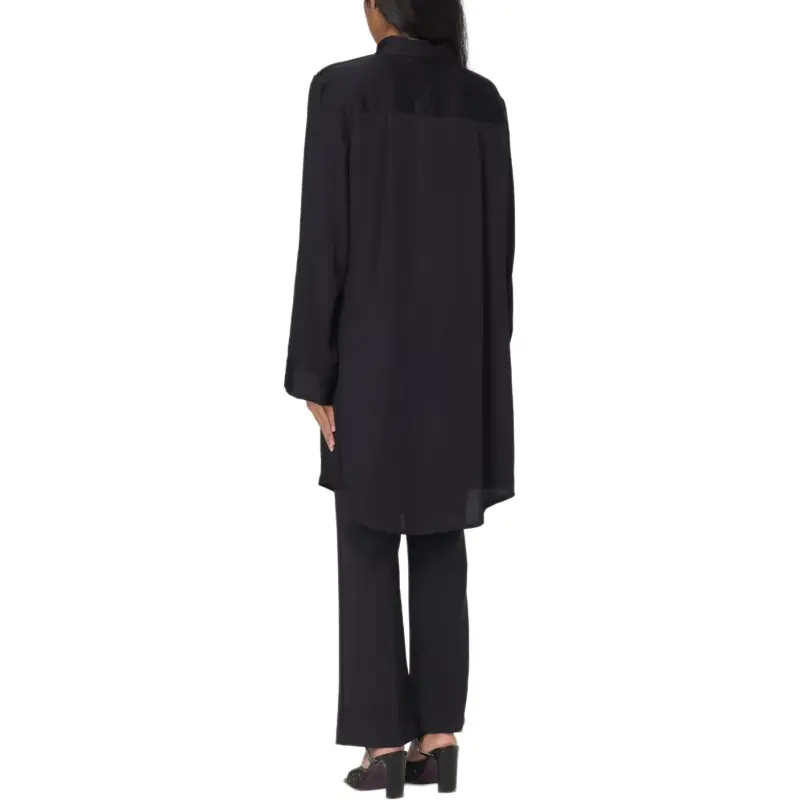 EMPORIO ARMANI Long Sleeved Dress Women's Black-1