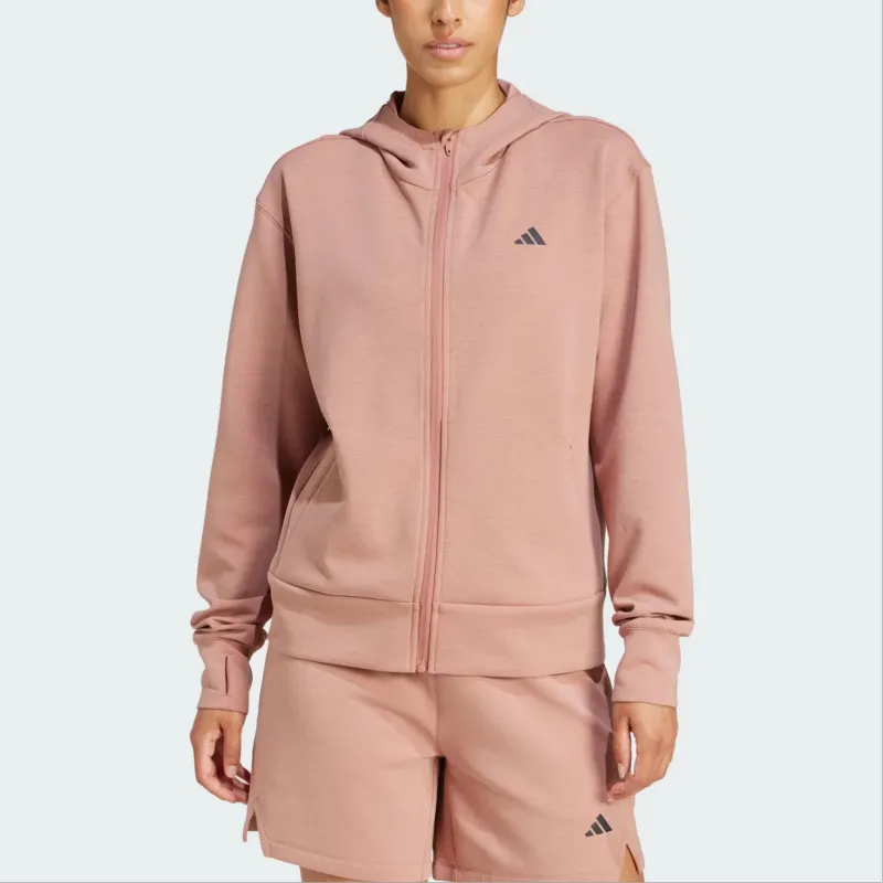 Adidas Free Shipping With AdiClub Designed 4 Training Full Zip Hooded Sweatshirt-1