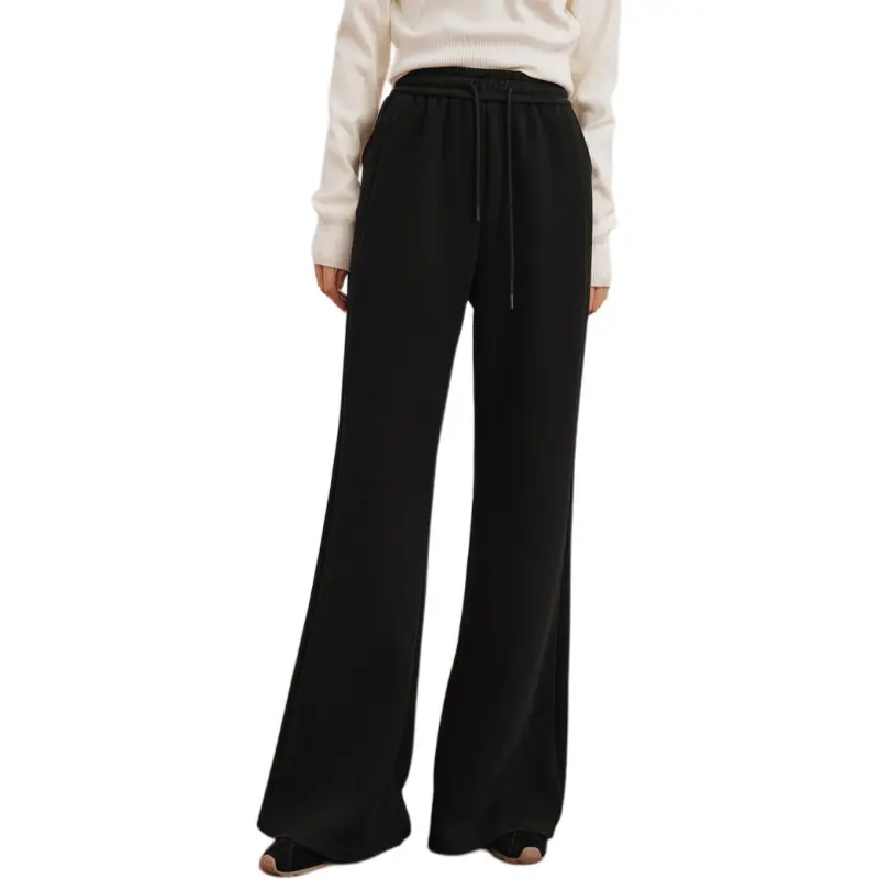 Orange Desire Casual Pants Women's Elegant Black-5