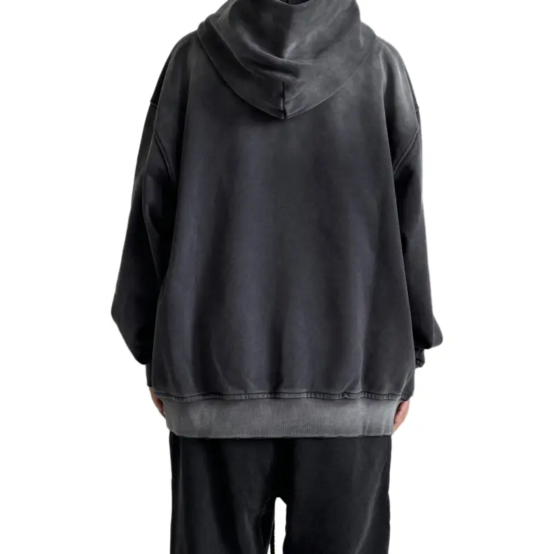 False Perception Sweatshirt Unisex Washed Black-4