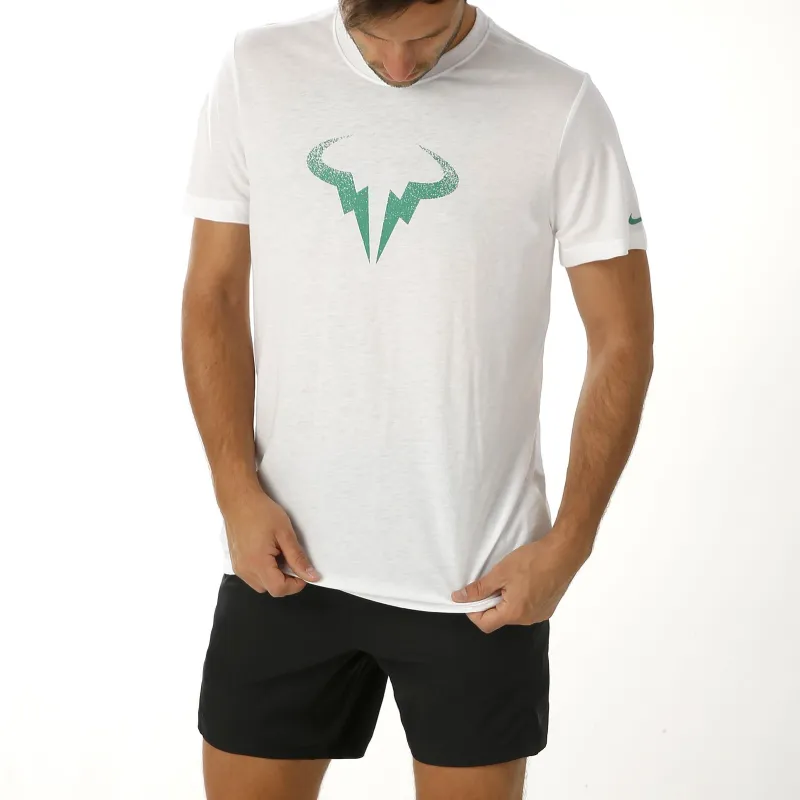 Nike T Shirts Men White-5