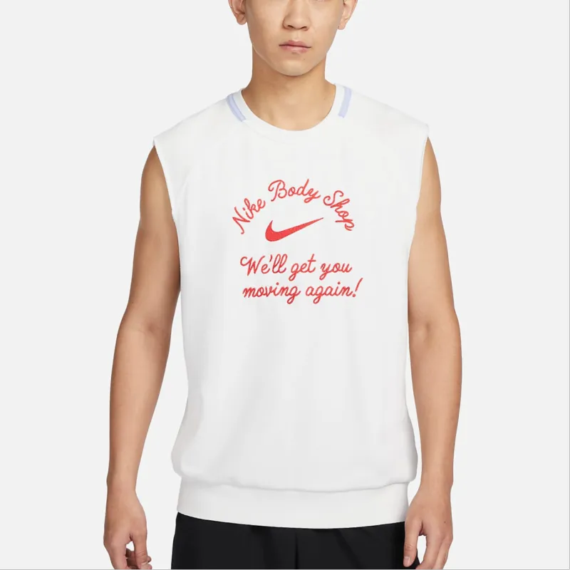 Nike Tank Tops Men White-2