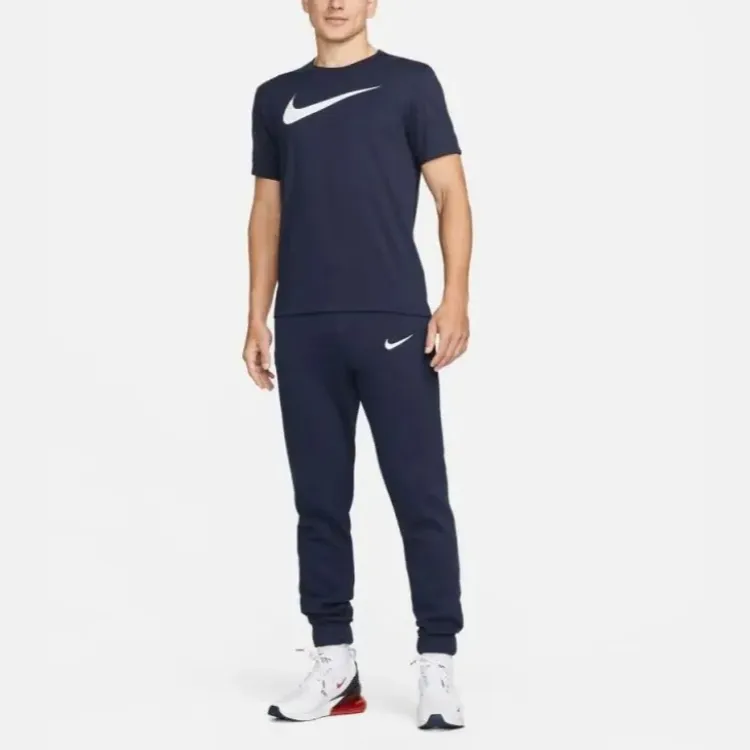 Nike T Shirts Men Blue-5