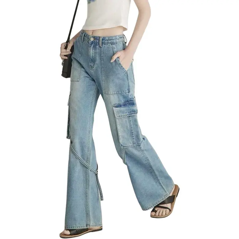 NHZN Jeans Unisex Retro Shallow-4