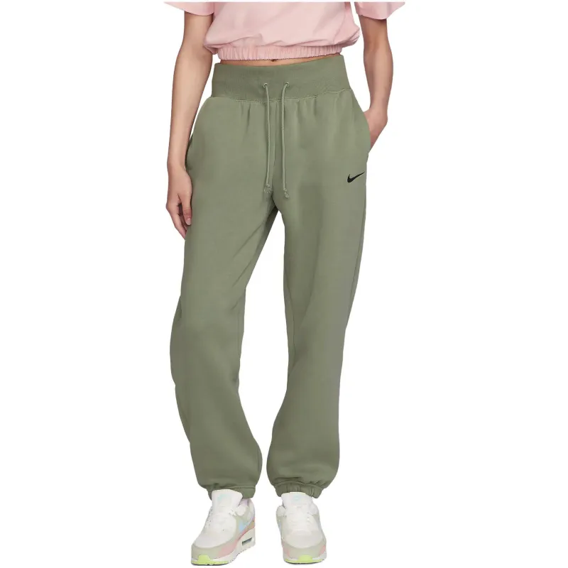 Nike Knitted Sweatpants Women's Oil Green-5