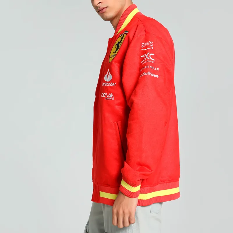 PUMA Scuderia Ferrari Team Men's Varsity Jacket-2