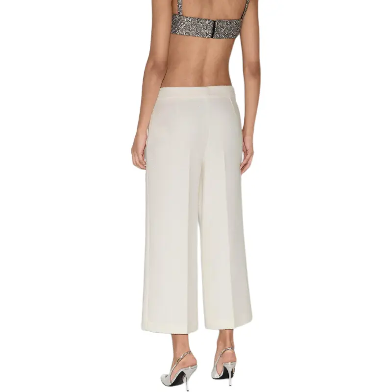 GUCCI SS25 Casual Pants Women's Ecru-2
