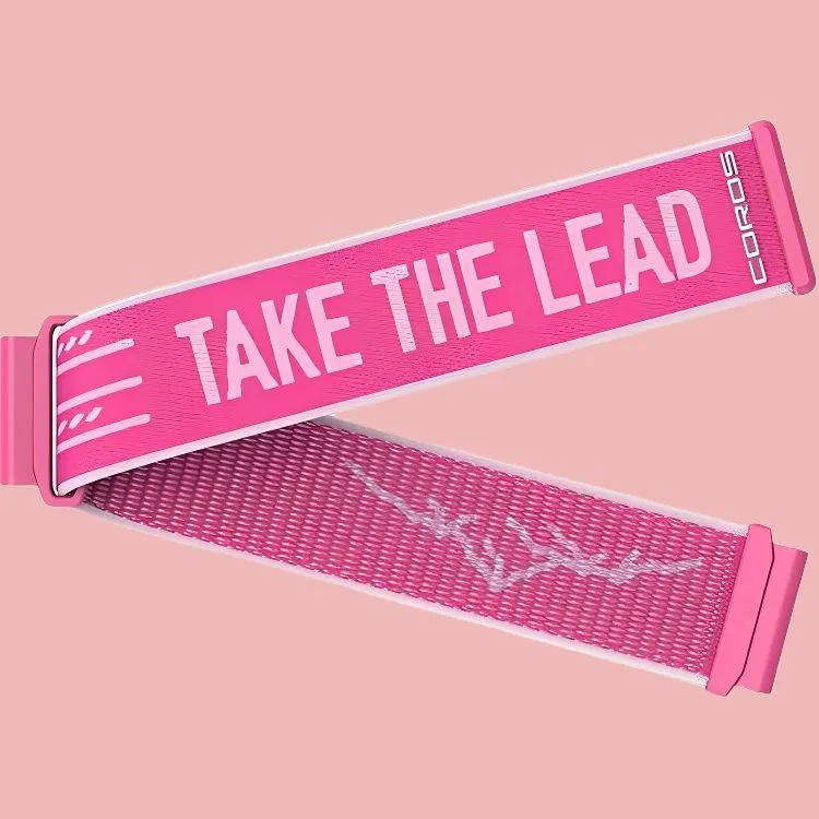COROS APEX2 Hot Pink Collaboration All Compatibility Watch Band Width 20MM Fabric Material-2