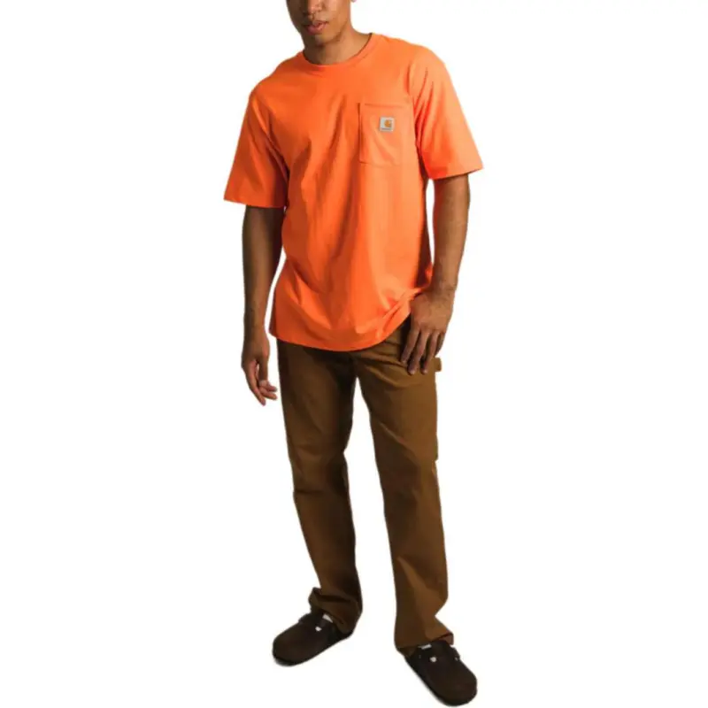 Carhartt T Shirts Men Orange-2