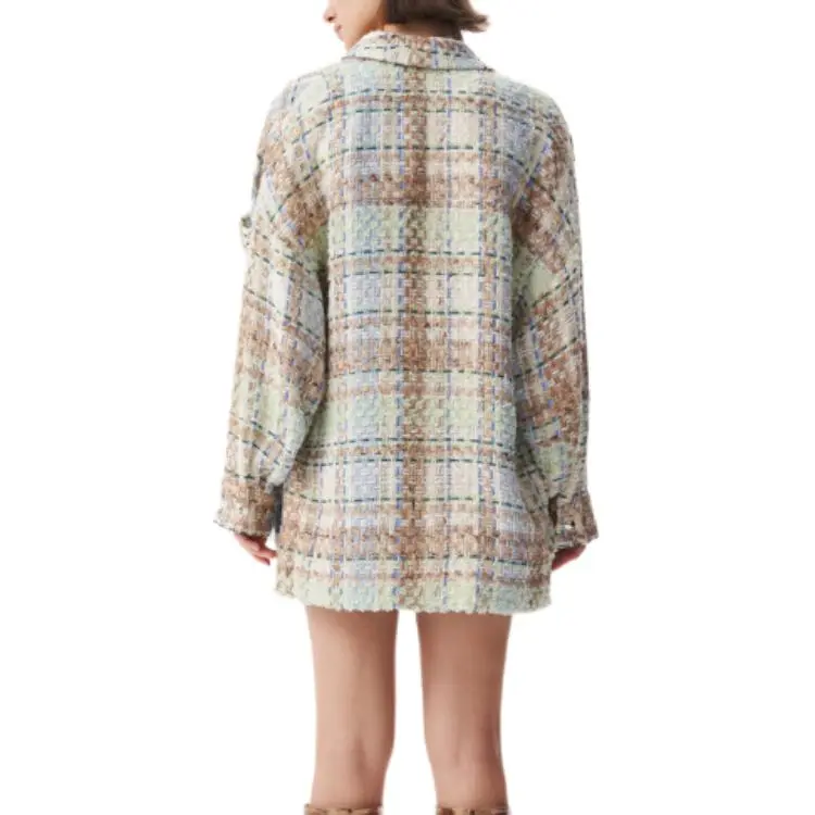 IRO NIGHT Maryse Plaid Shirt-4
