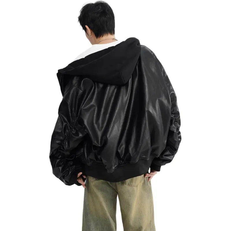 SZSX Jackets Coats Unisex Black-2