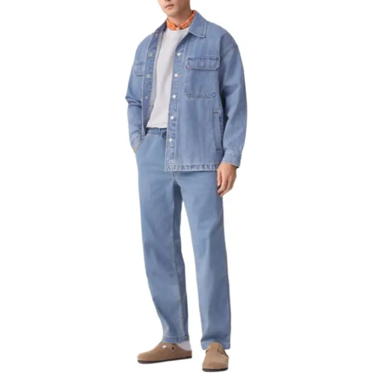 Levi's Denim Jacket Men's Light Blue-2