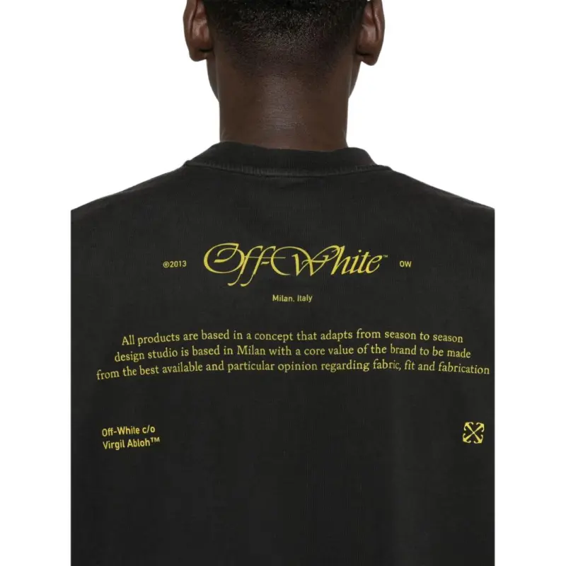 OFF WHITE Graphic print T shirt-4