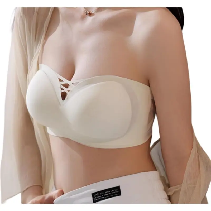 MIIOW Women's Strapless Bras-2