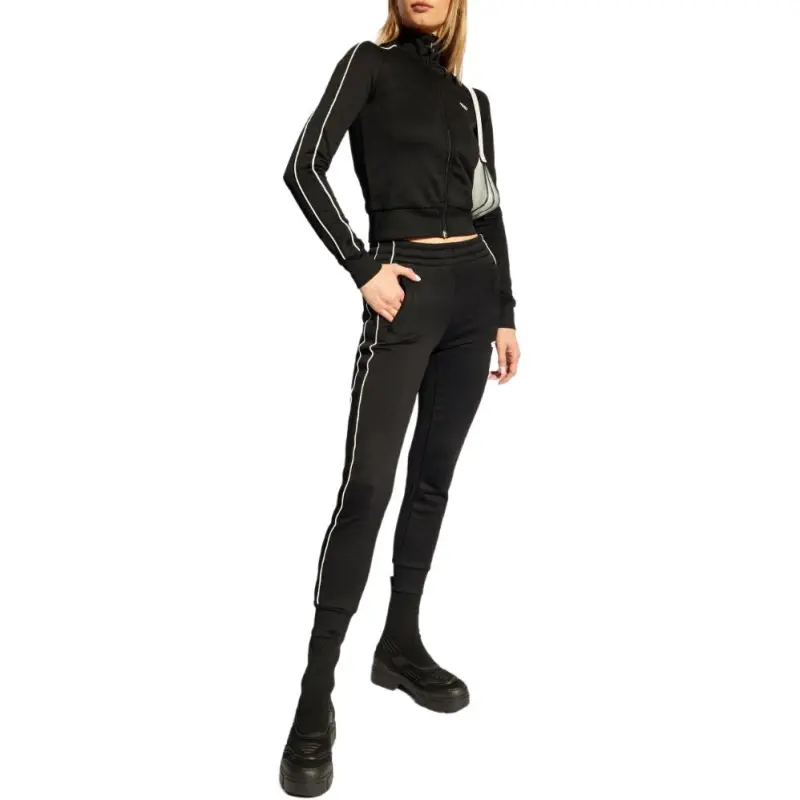 DIESEL F Jamila Piping D Zipped Sweatshirt-3
