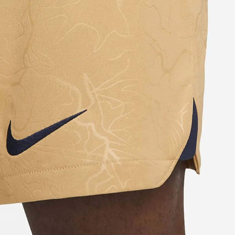 Nike Soccer Bottoms Men Yellow-4