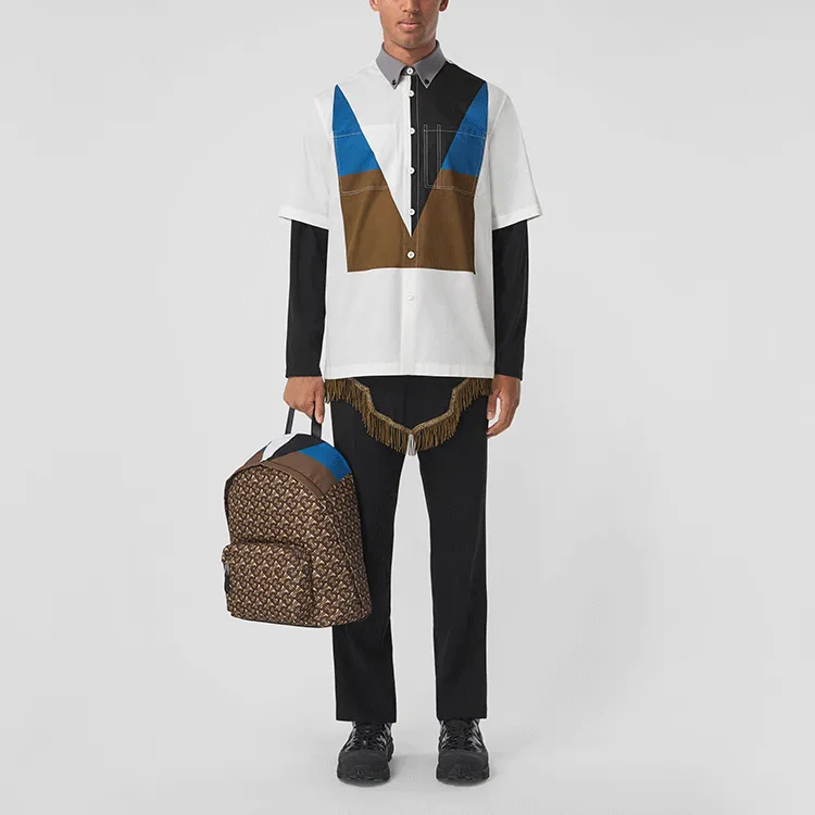 Burberry Shirts Men White-1