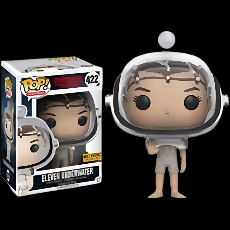 Funko Eleven POP! Collection Television Series 'Stranger Things ' Millie Helmet Special Edition Chibi Figures-2