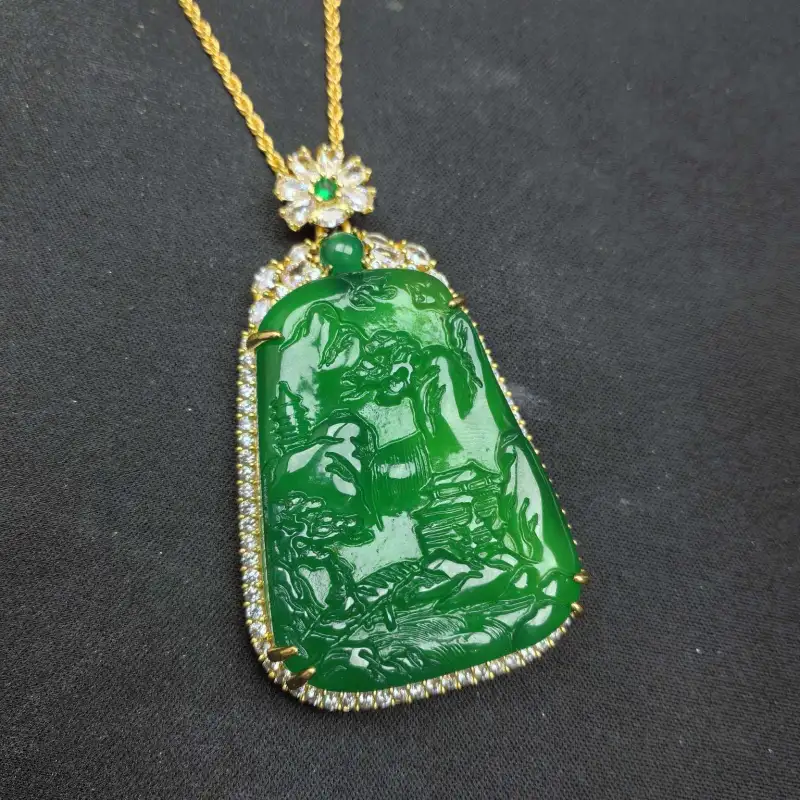 Gifts Jade Necklaces Unisex-4