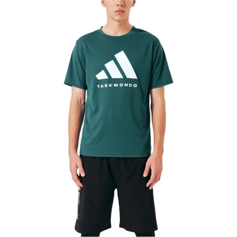 Adidas T Shirts Men Green-2