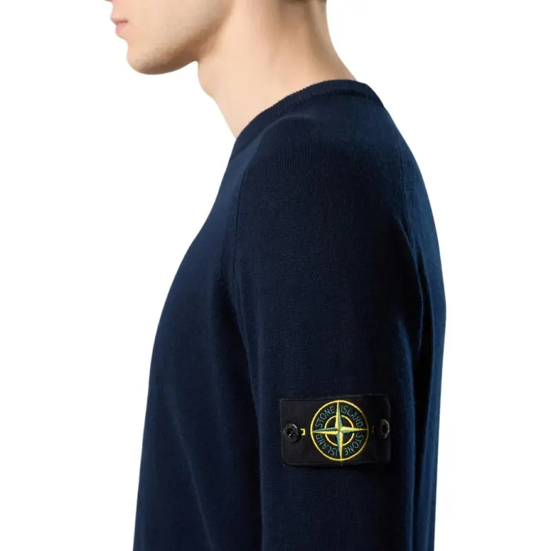 STONE ISLAND Compass Badge Crewneck Jumper-4